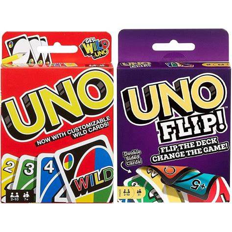 mattel cards uno flip